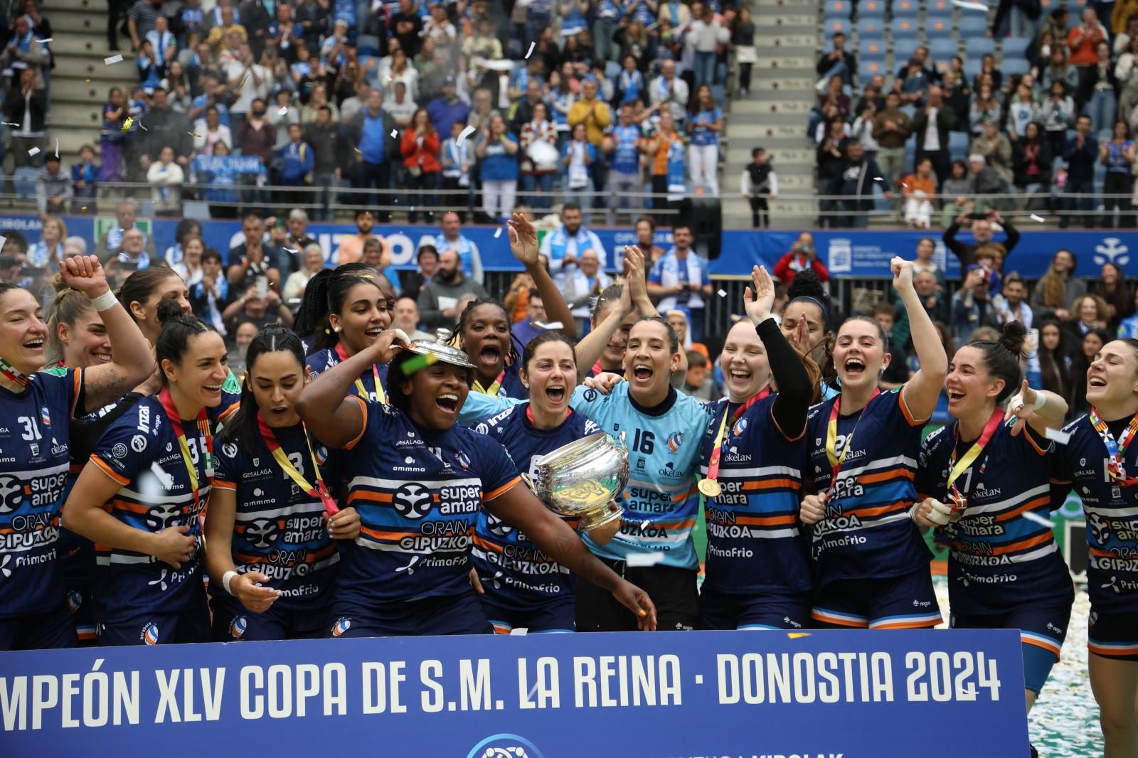 Bera Bera, campeonas de la Copa de la Reina