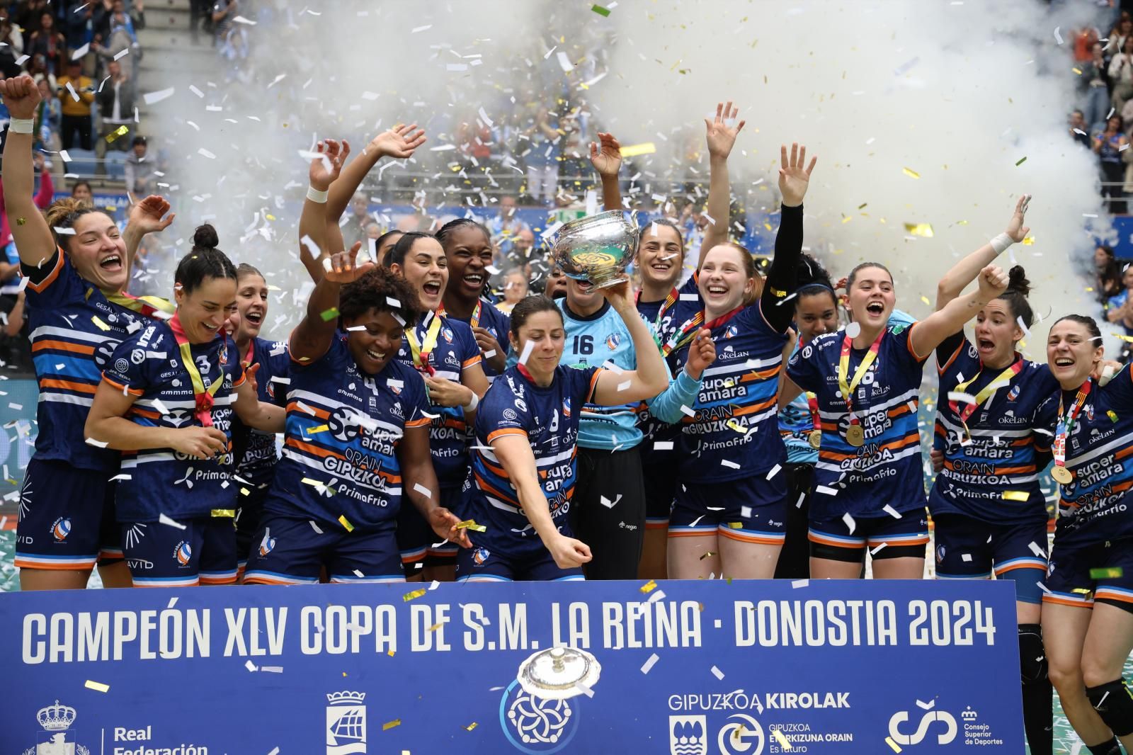 Bera Bera, campeonas de la Copa de la Reina