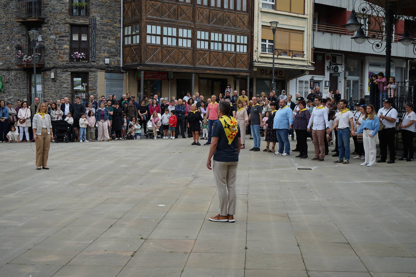 La Sokadantza del primer domingo de las fiestas de Loinaz