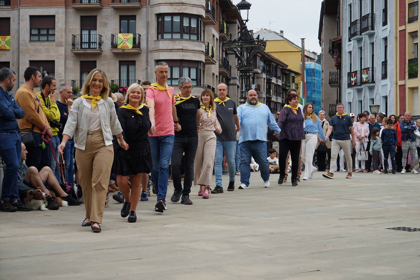 La Sokadantza del primer domingo de las fiestas de Loinaz
