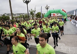 2.100 personas se calzaron las zapatillas por una buena causa.