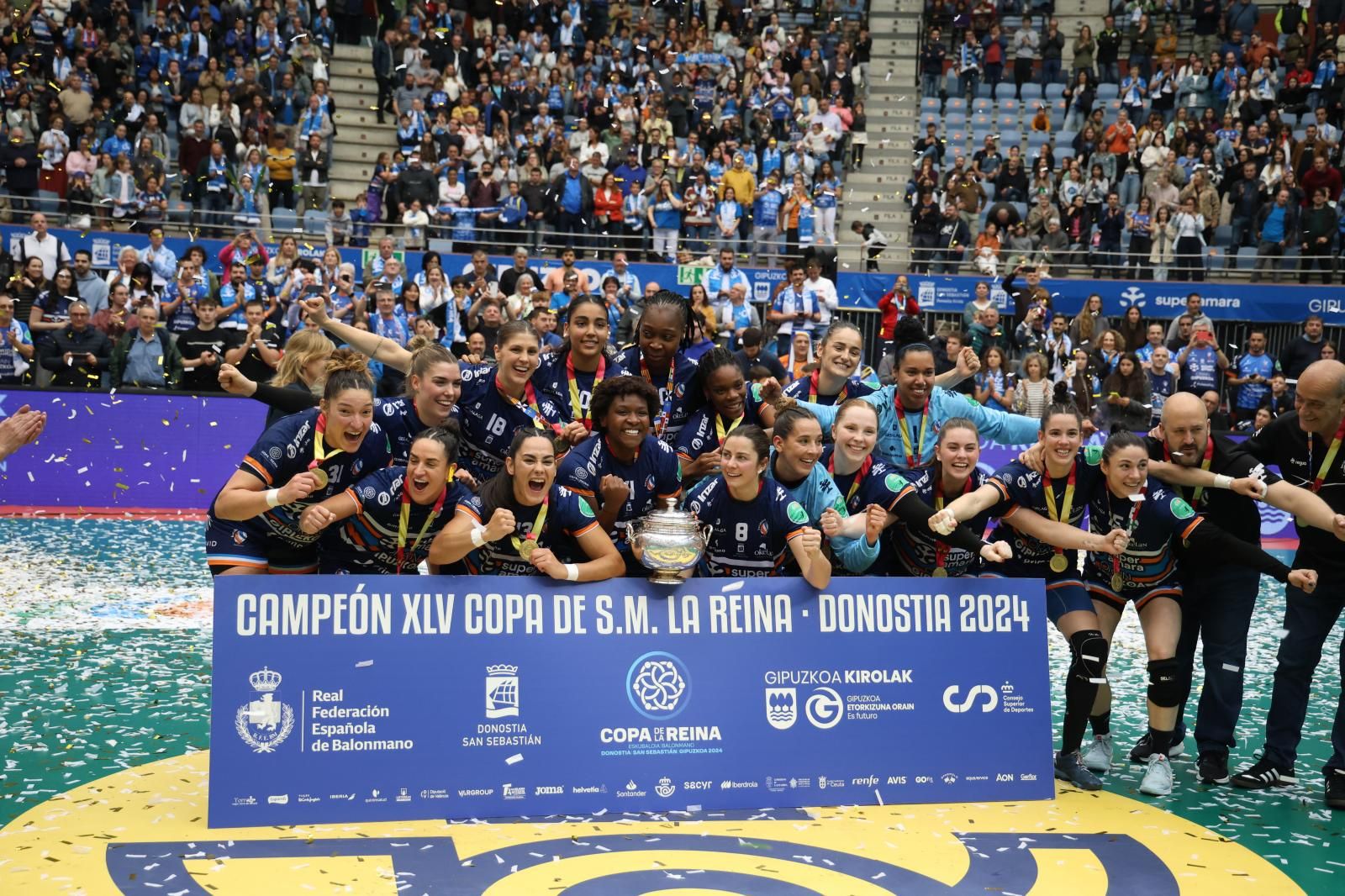 Bera Bera, campeonas de la Copa de la Reina