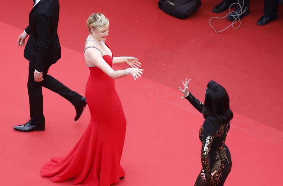 Glamour en la alfombra roja de Cannes