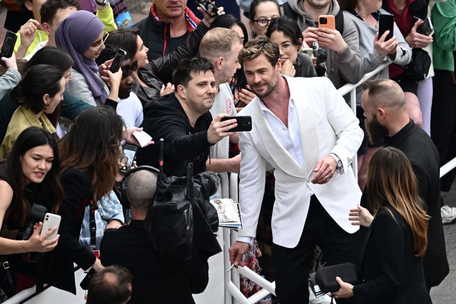 Glamour en la alfombra roja de Cannes