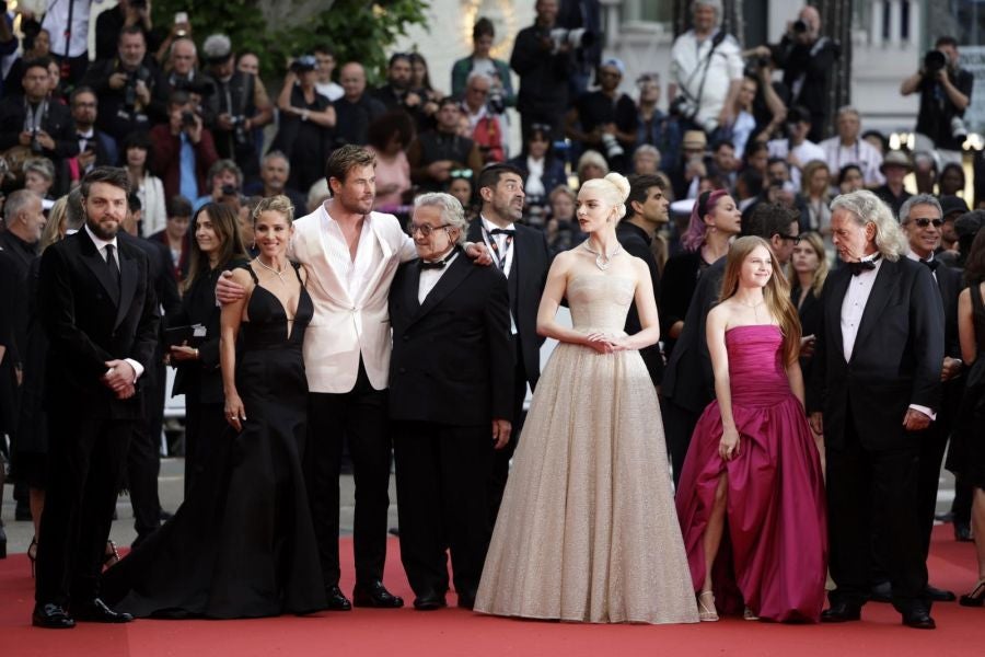 Glamour en la alfombra roja de Cannes