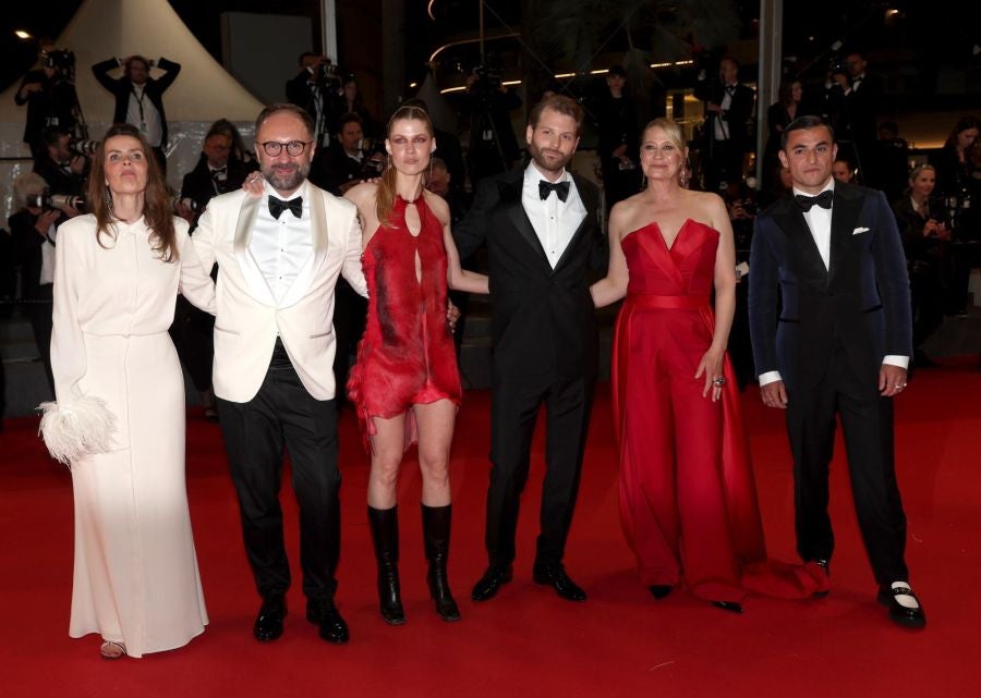 Glamour en la alfombra roja de Cannes