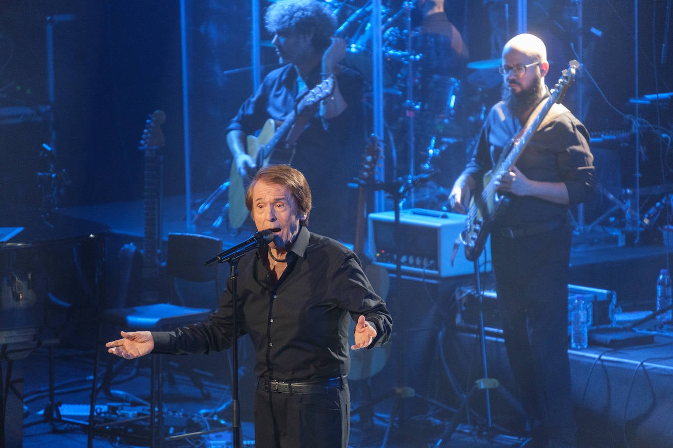 Las mejores fotos del concierto de Raphael