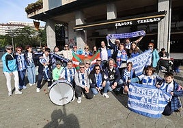La afición txuri-urdin parte hacia Zaragoza