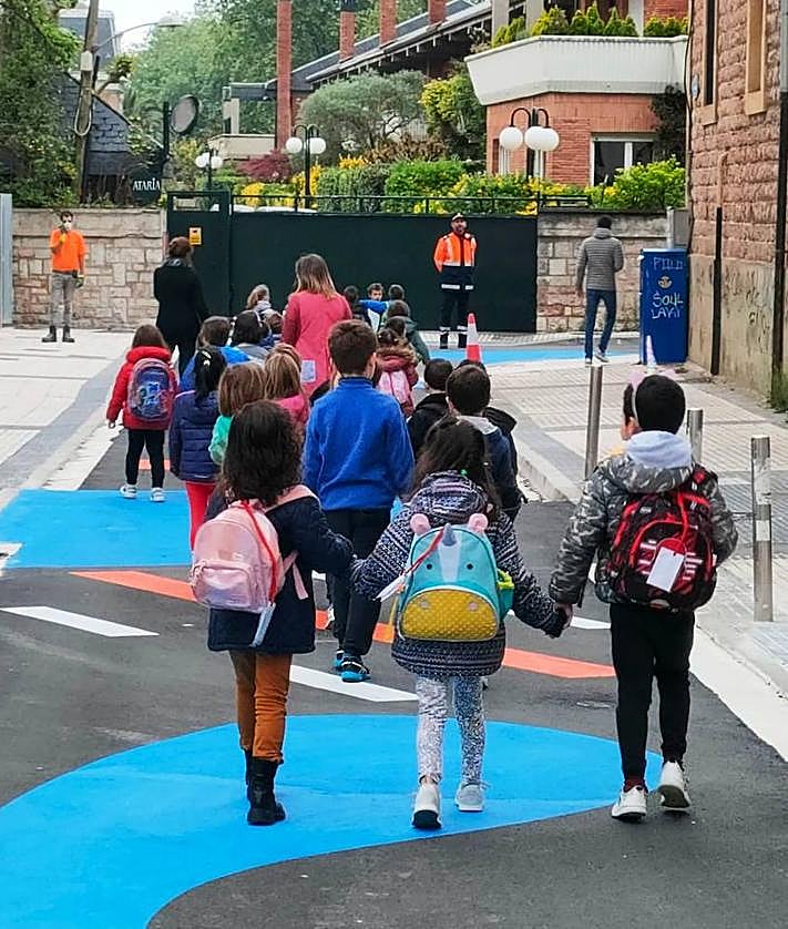 Imagen secundaria 2 - Al cole, mejor andando o en bicicleta