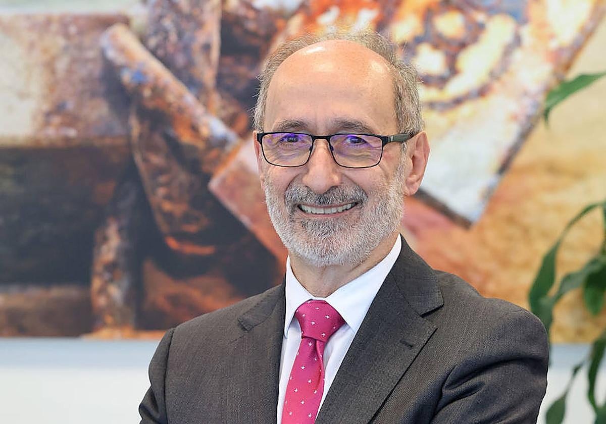 Eduardo Junkera, en la sede de Adegi