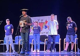 Hegoi Amabizka gailendu da Arabako Eskolartekoan