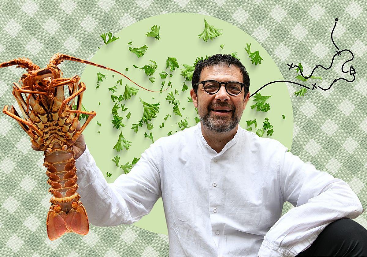 El cocinero y gerente del Iribar, Óscar Fernández Quejo.