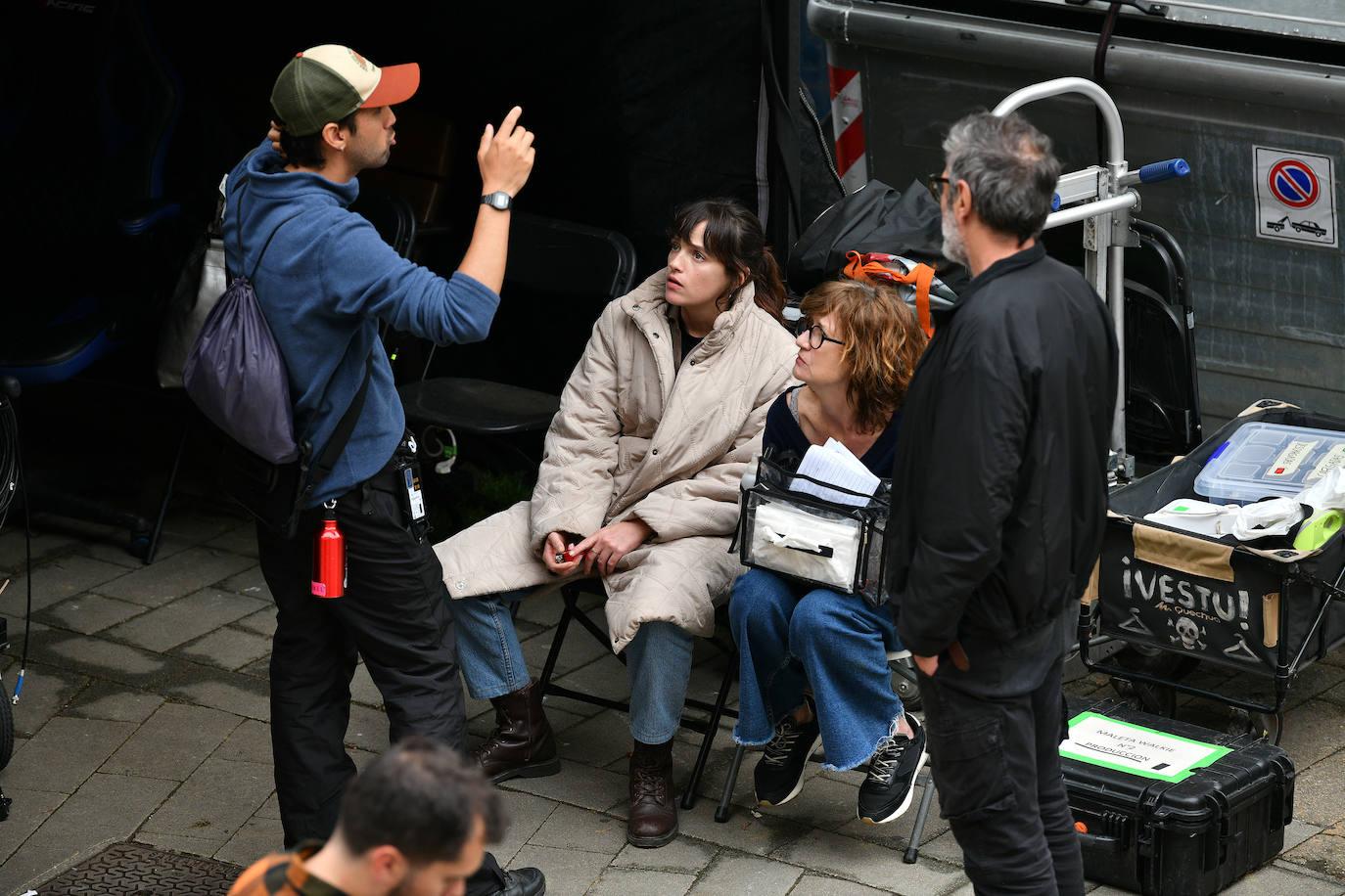 Rodaje en Eibar de la película de Díaz Yanes
