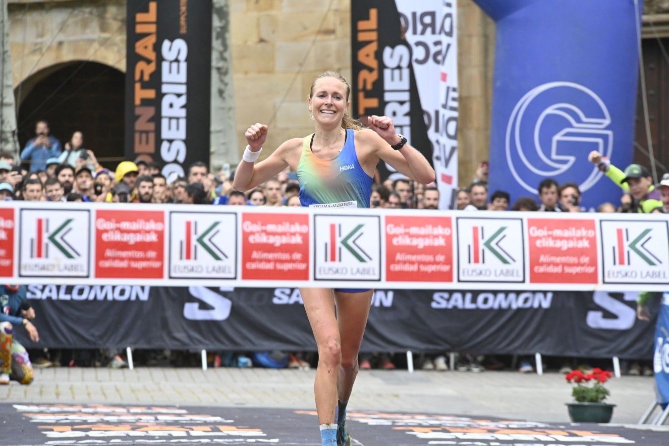 La llegada de la Zegama - Aizkorri, en imágenes