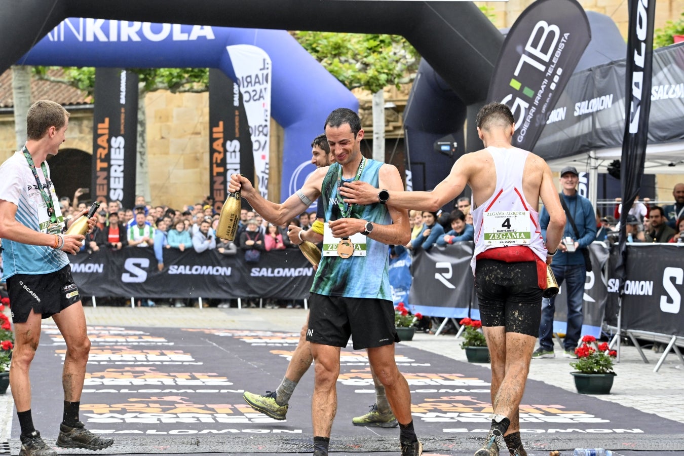 La llegada de la Zegama - Aizkorri, en imágenes