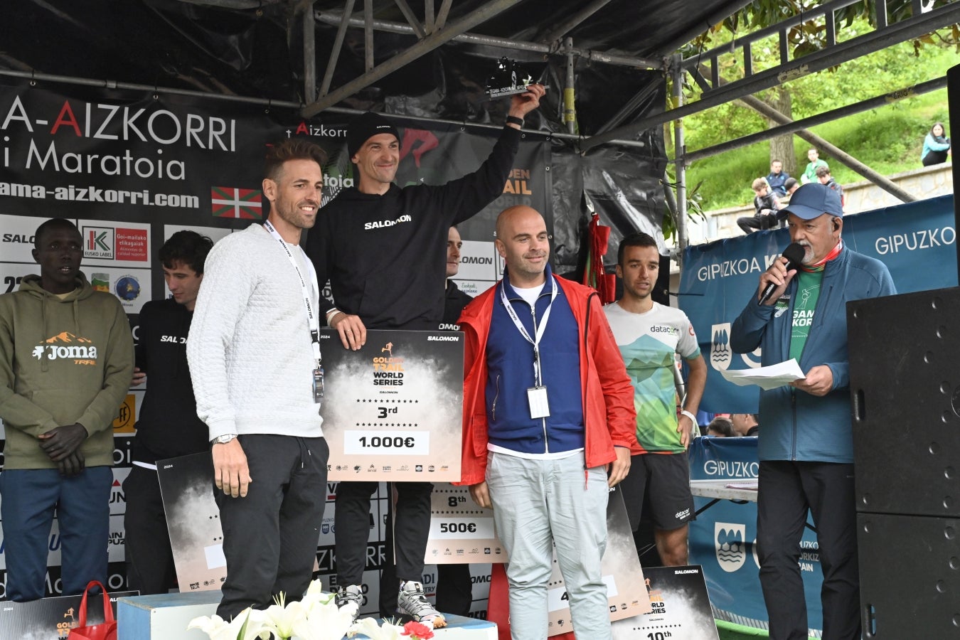 La llegada de la Zegama - Aizkorri, en imágenes