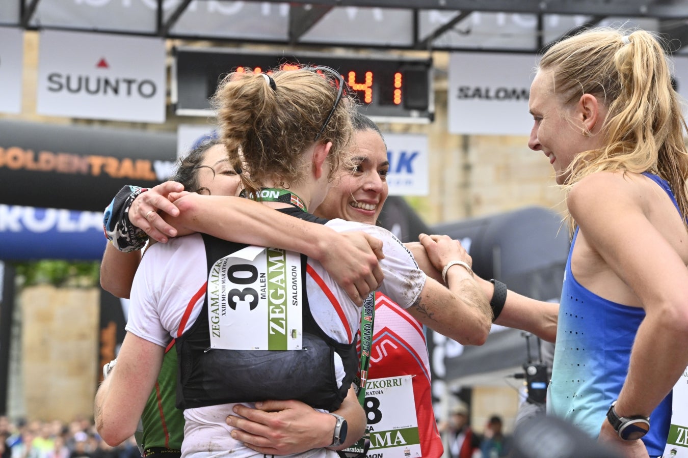 La llegada de la Zegama - Aizkorri, en imágenes