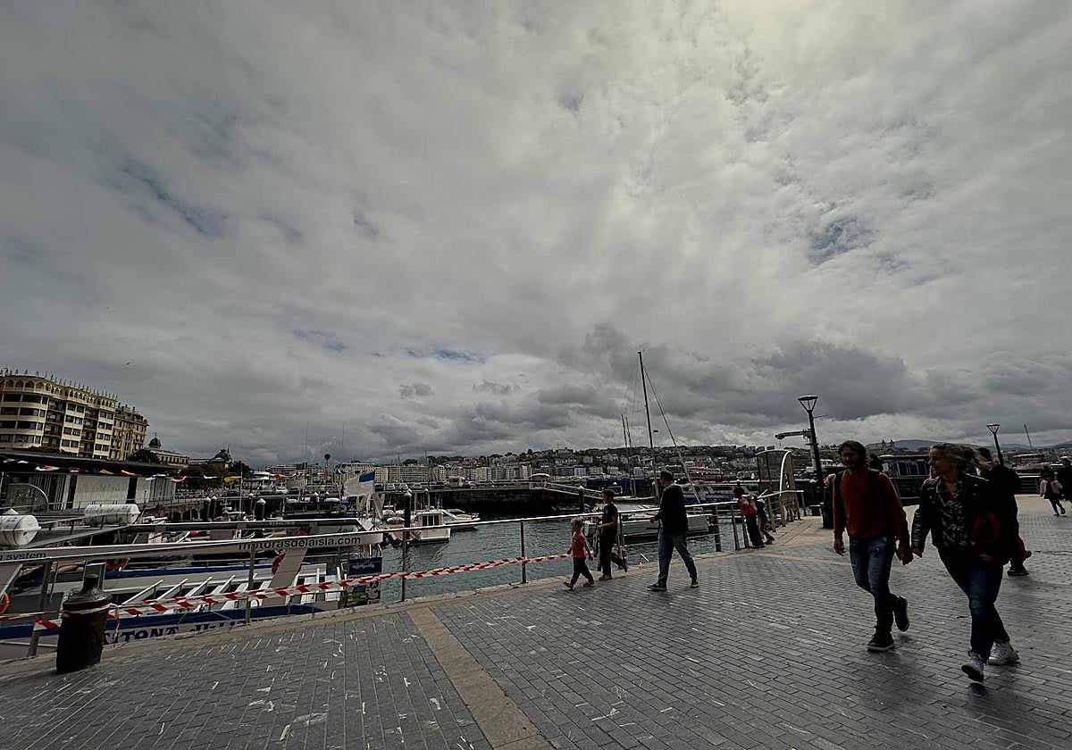 Las nubes y algunas lloviznas serán la protagonistas al menos hasta el martes