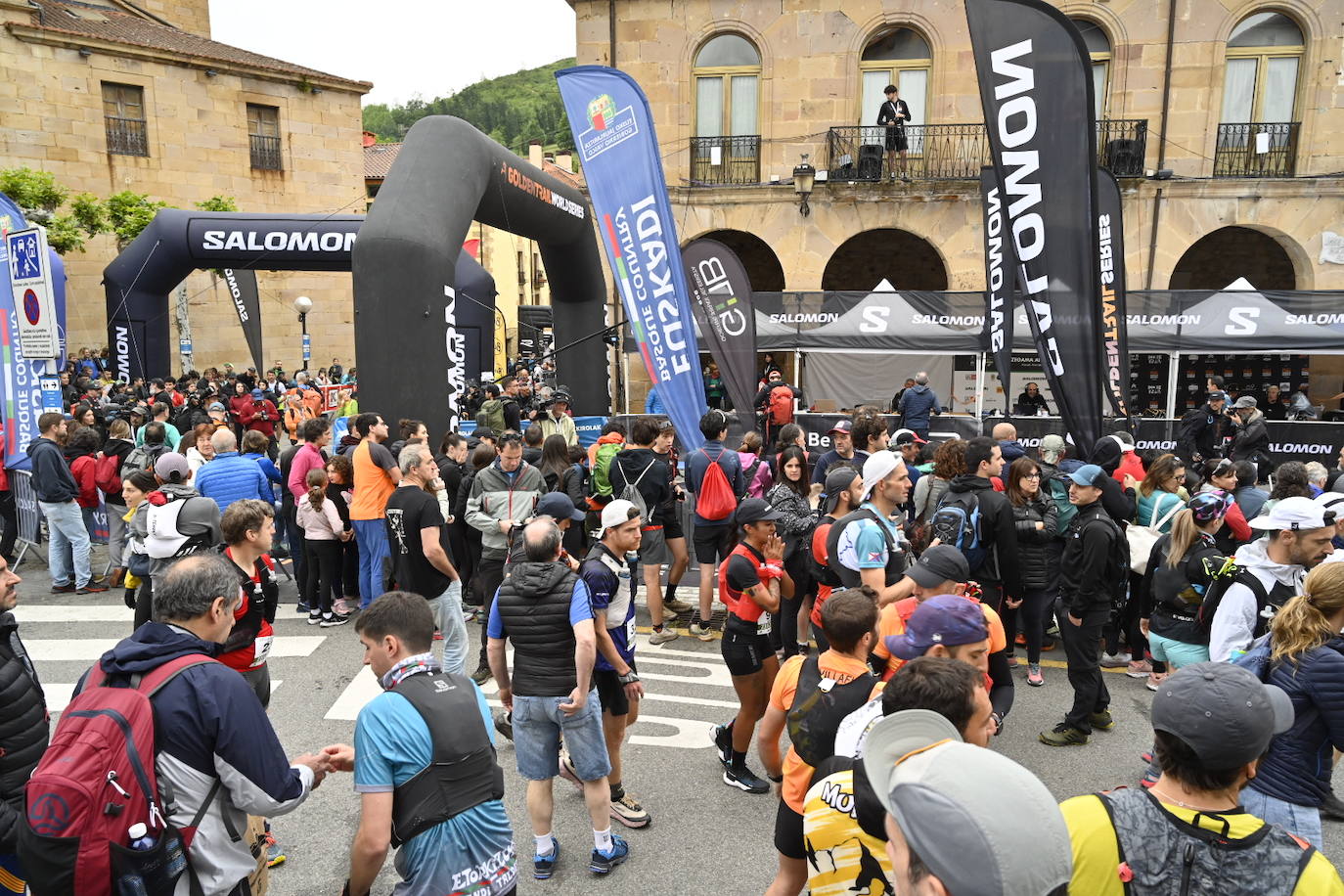 Gran ambiente en la salida de la Zegama - Aizkorri