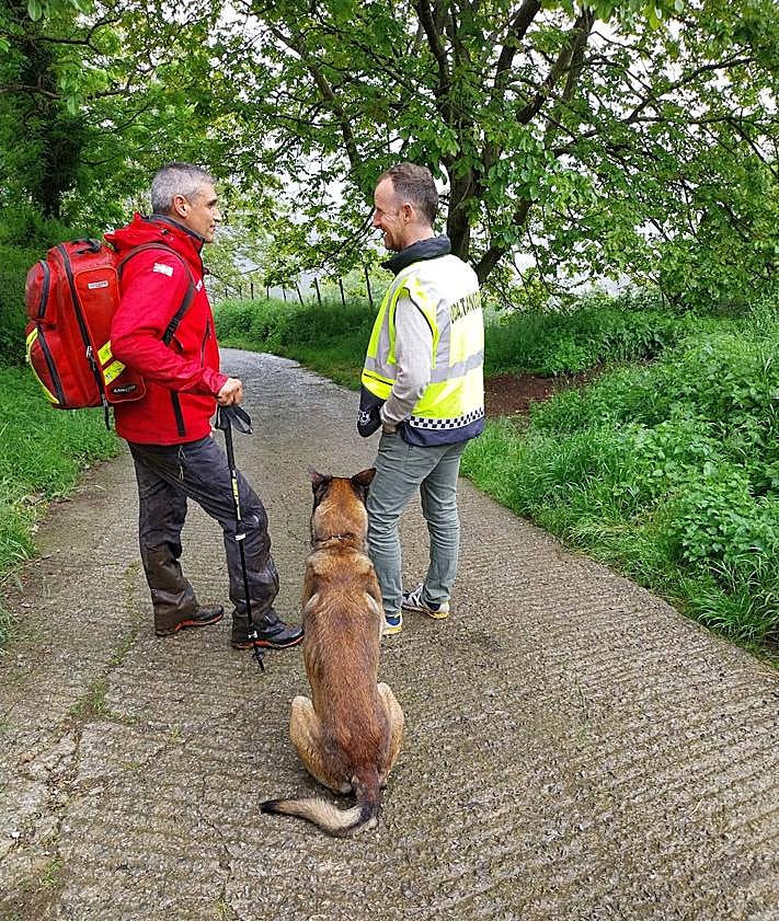 Imagen secundaria 2 - Hospitalizada una mujer desaparecida el domingo por la tarde en Azpeitia