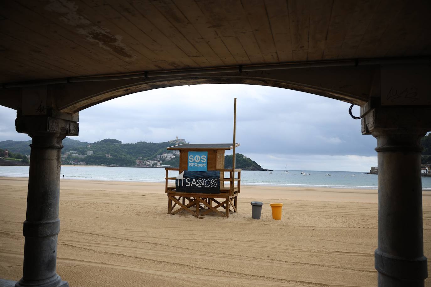 El arranque de la temporada de playas, en imágenes