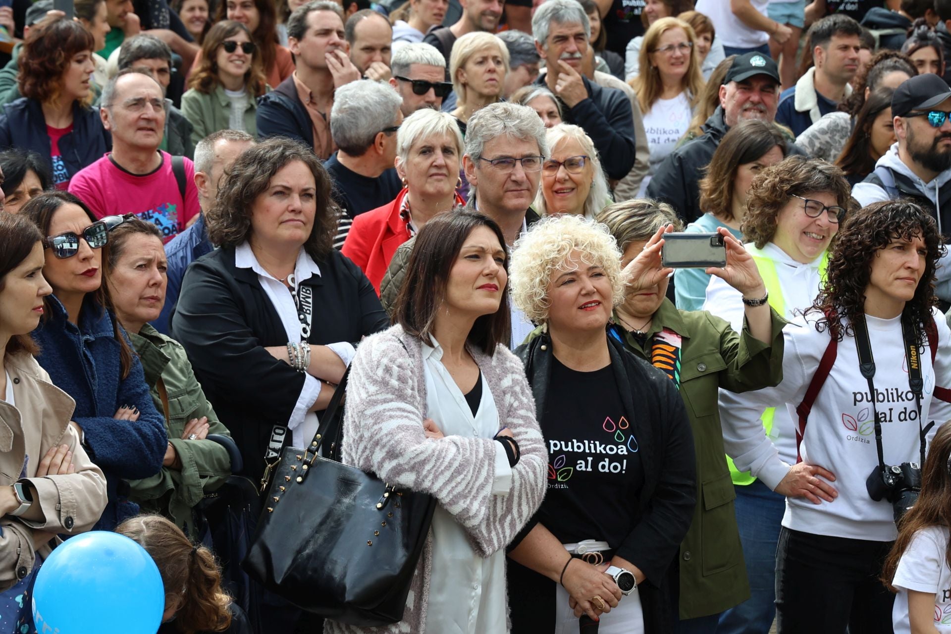 Fiesta de la escuela pública en Ordizia