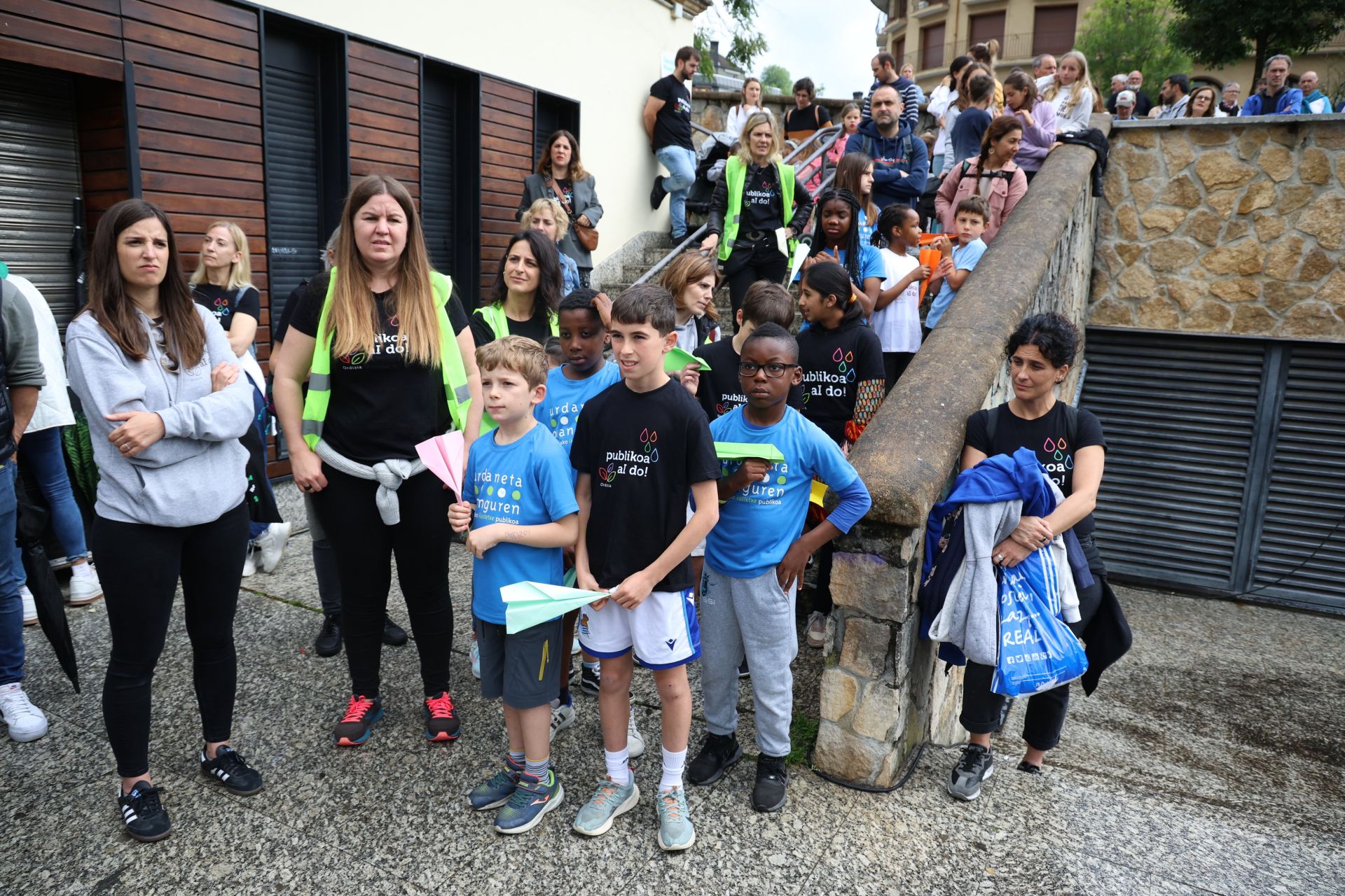 Fiesta de la escuela pública en Ordizia