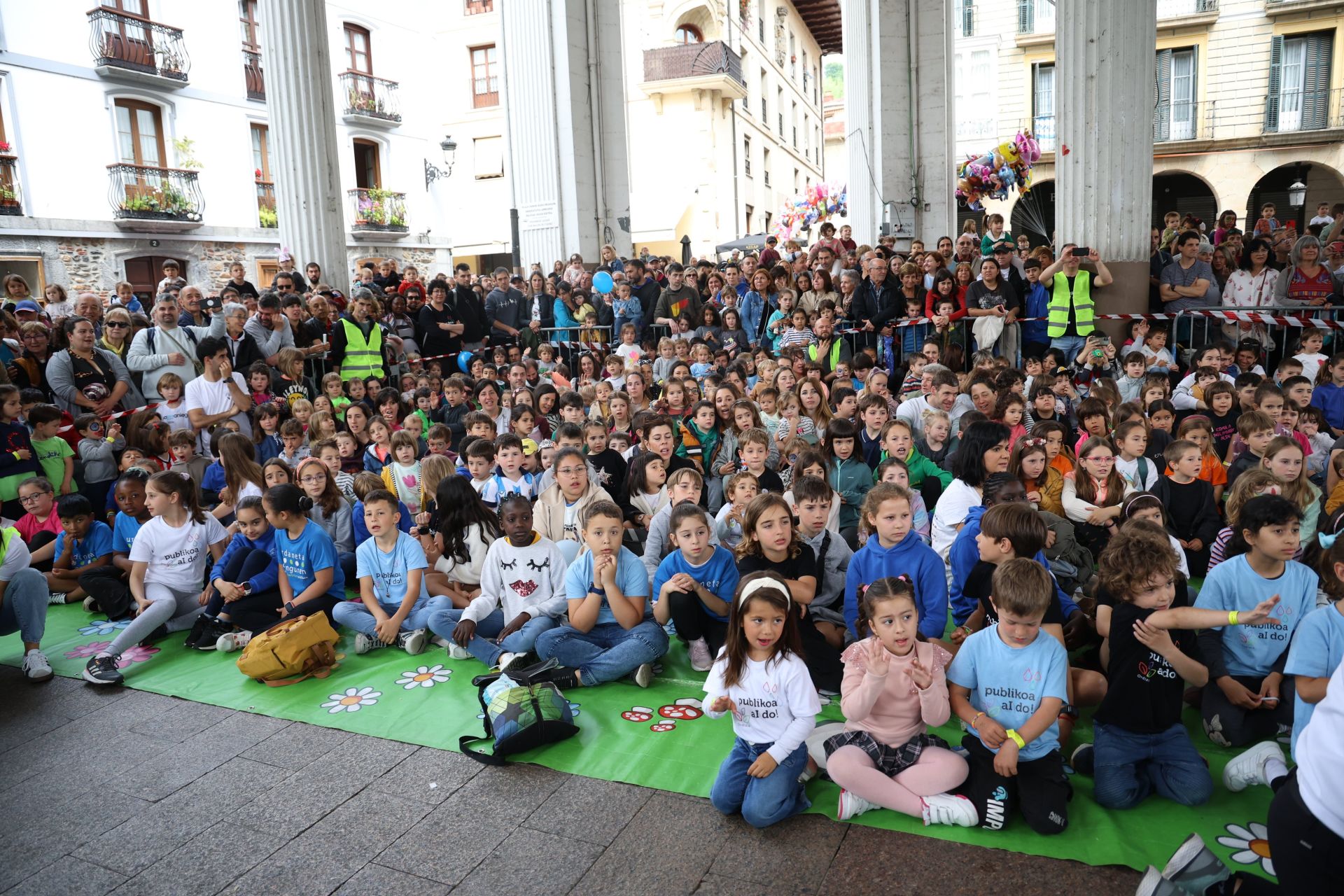 Fiesta de la escuela pública en Ordizia