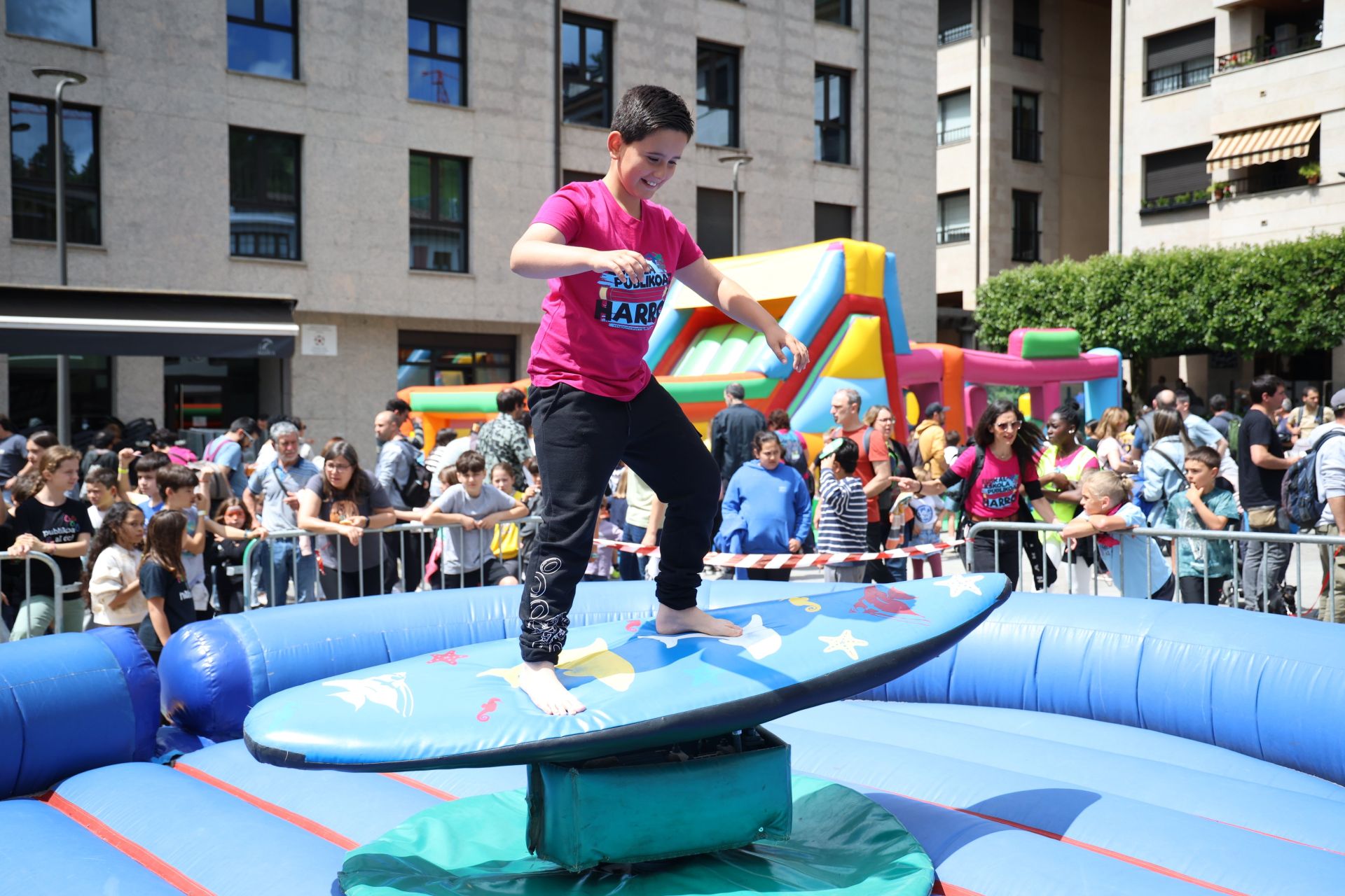 Fiesta de la escuela pública en Ordizia