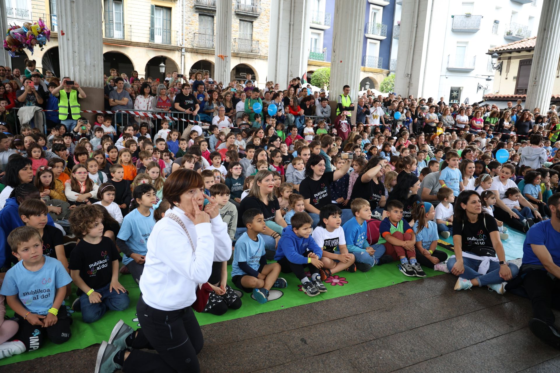 Fiesta de la escuela pública en Ordizia