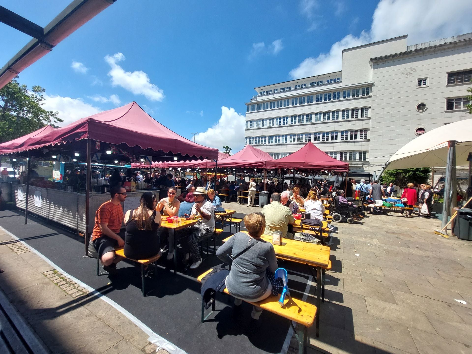 Las imágenes del día de Galicia en Euskadi