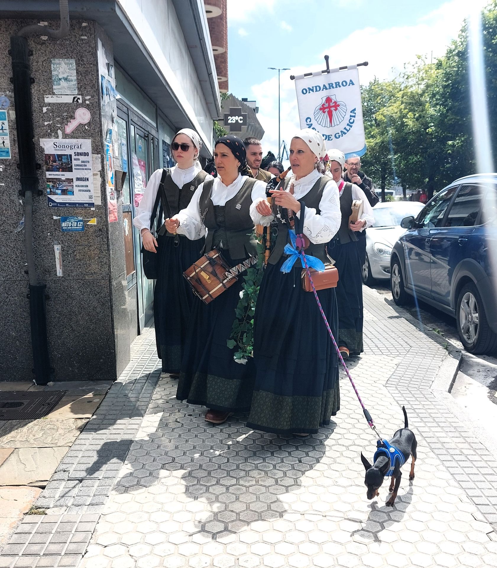 Las imágenes del día de Galicia en Euskadi