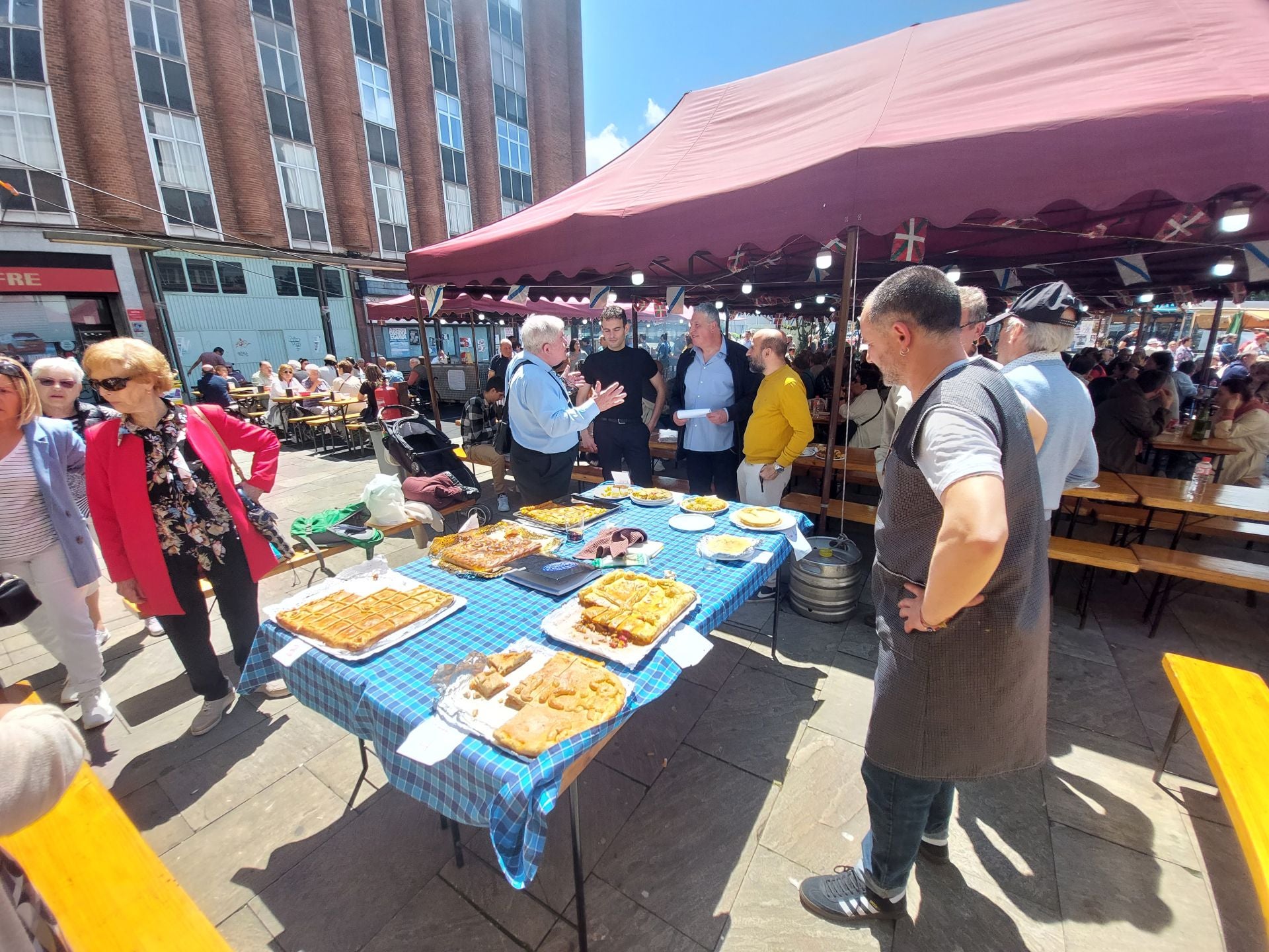 Las imágenes del día de Galicia en Euskadi