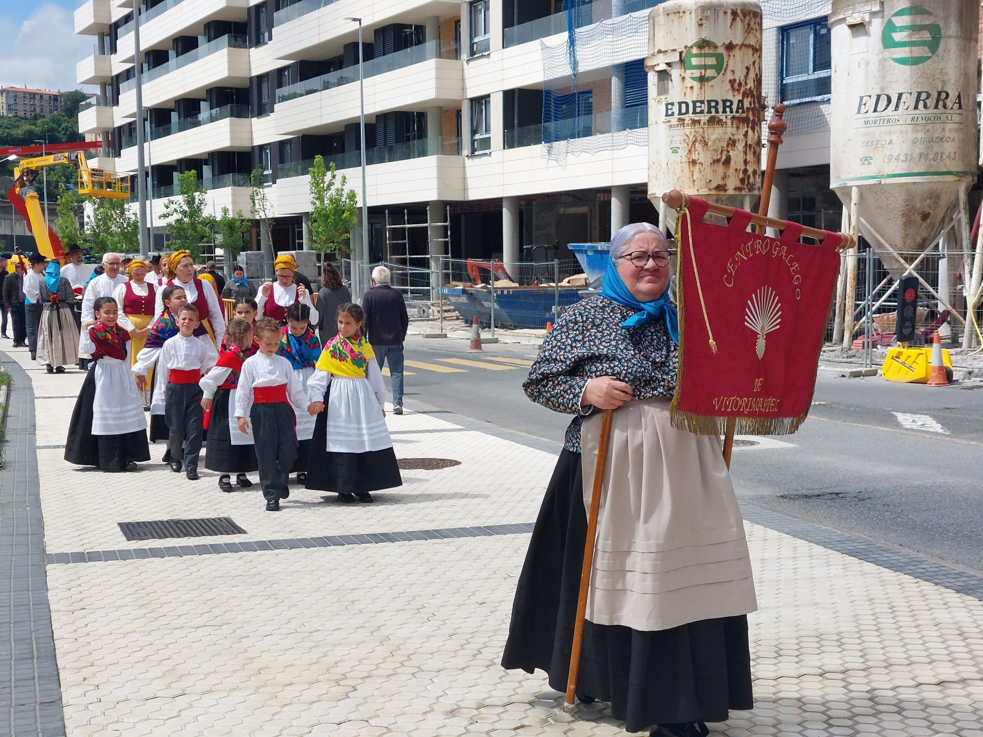 Las imágenes del día de Galicia en Euskadi
