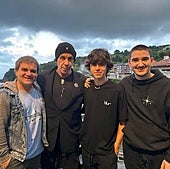 Till Lindemann y su banda ya disfrutan de Gipuzkoa