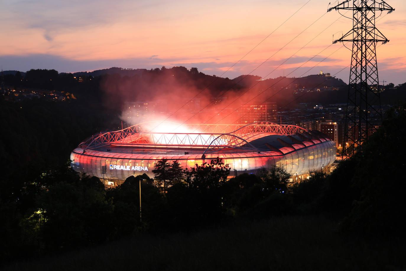Anoeta &#039;arde&#039; con Rammstein: Las espectaculares imágenes del estadio desde Zorroaga