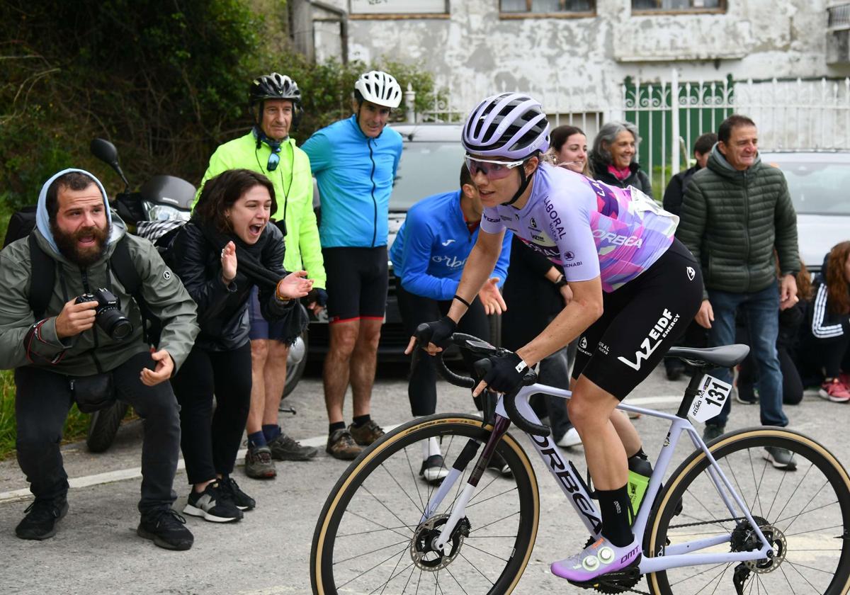 Ane Santesteban, en la Itzulia Women 2024.