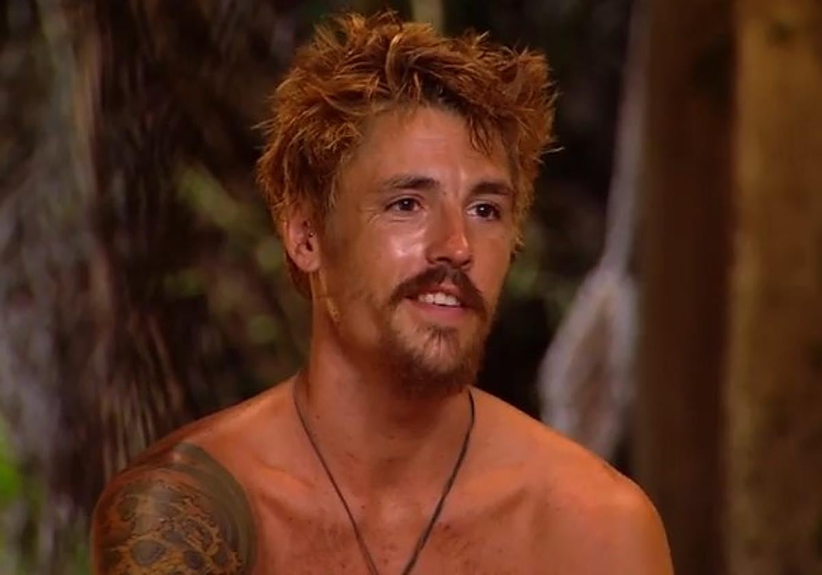 Gorka Ibarguren, tras recibir su sanción en Supervivientes.