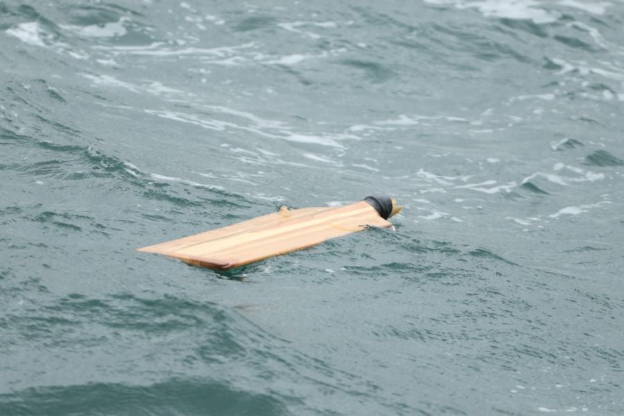 Olas, viento, golpes y remos rotos: las imágenes de la regata en La Concha