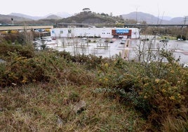 El polígono de Belartza Alto se desarrollará sobre la loma existente frente a Decathlon.