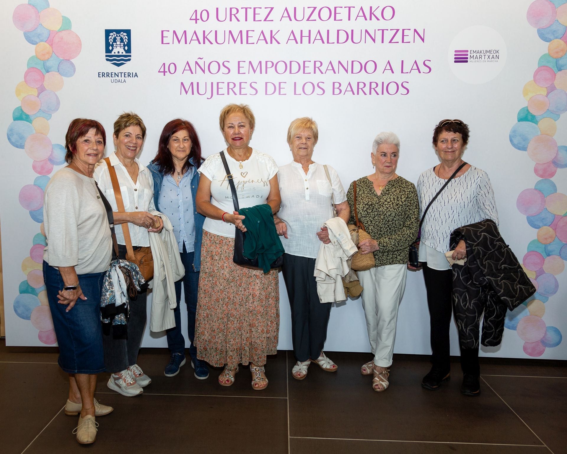 Gran fiesta de las socias de las asociaciones de mujeres