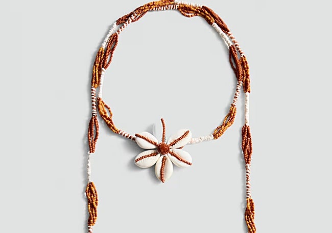 Collar caracola Mango