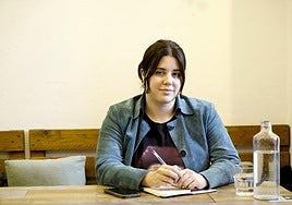 Helena Contreras ha visitado San Sebastián.