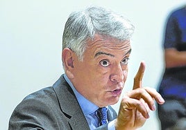Javier de Andrés, presidente de los populares vascos.