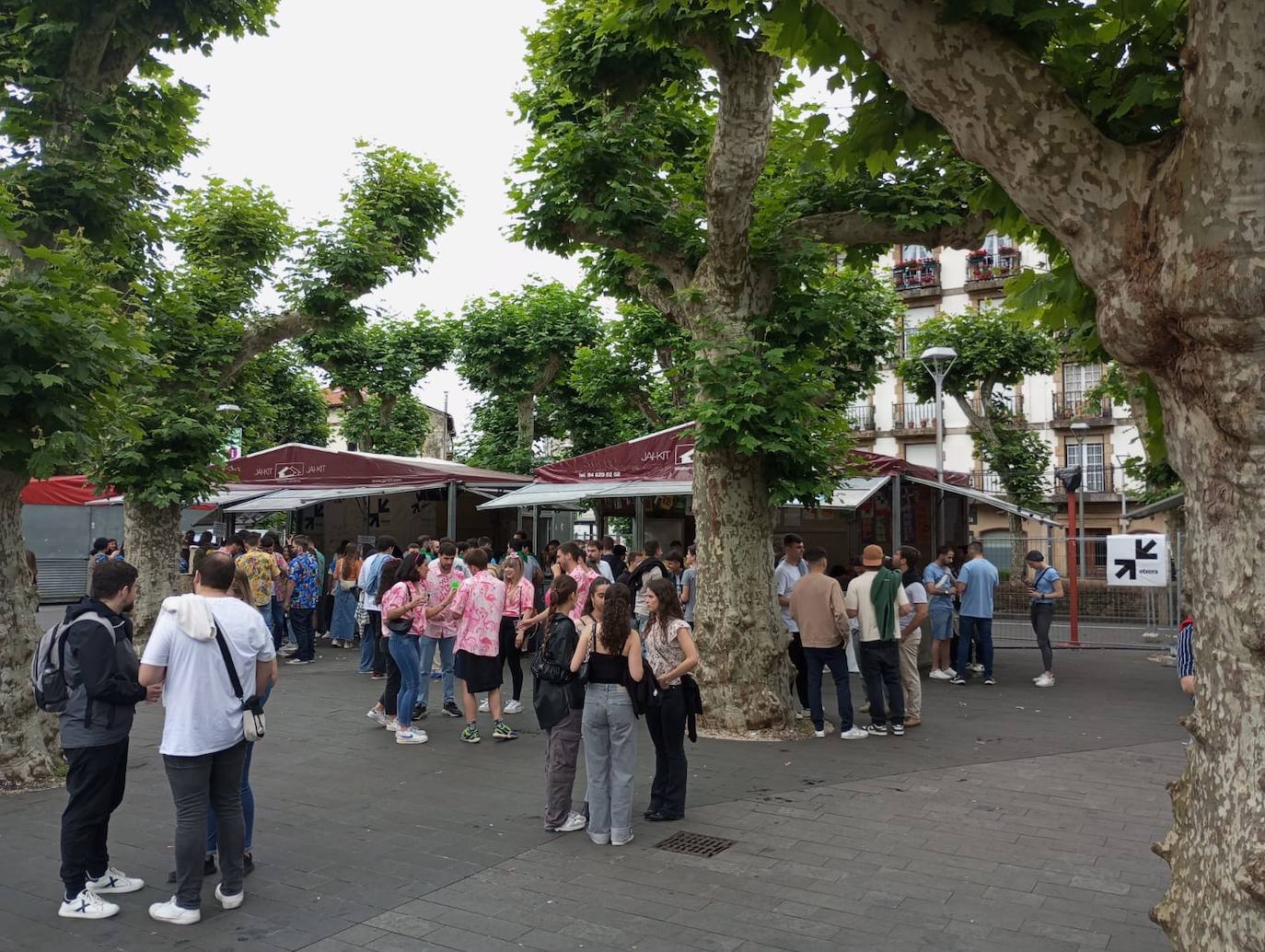 Día de fiestas en Irun