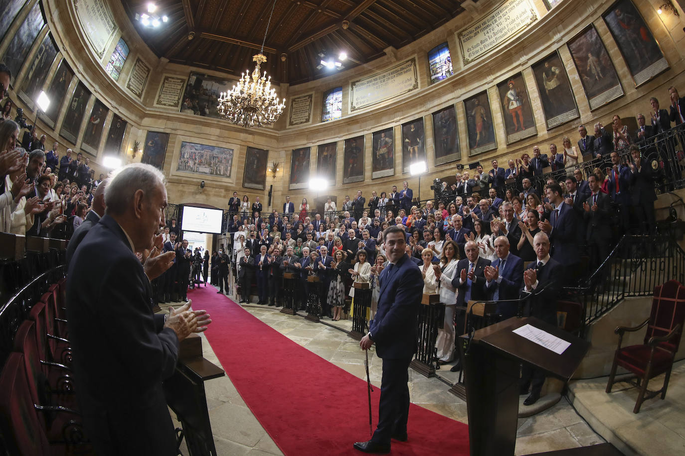 Acto de jura y toma de posesión de Imanol Pradales como lehendakari