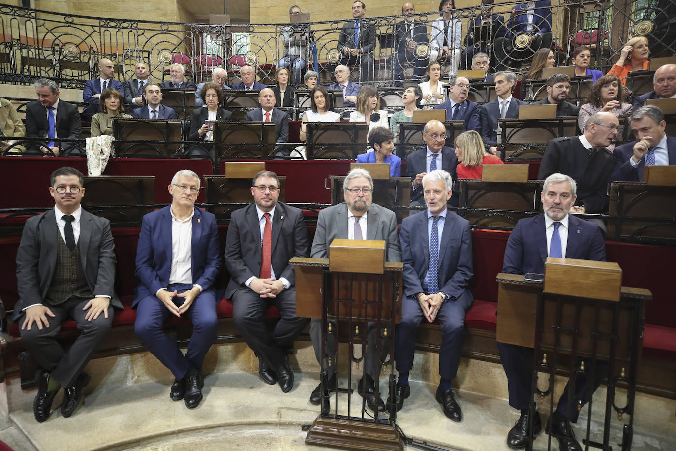 Acto de jura y toma de posesión de Imanol Pradales como lehendakari