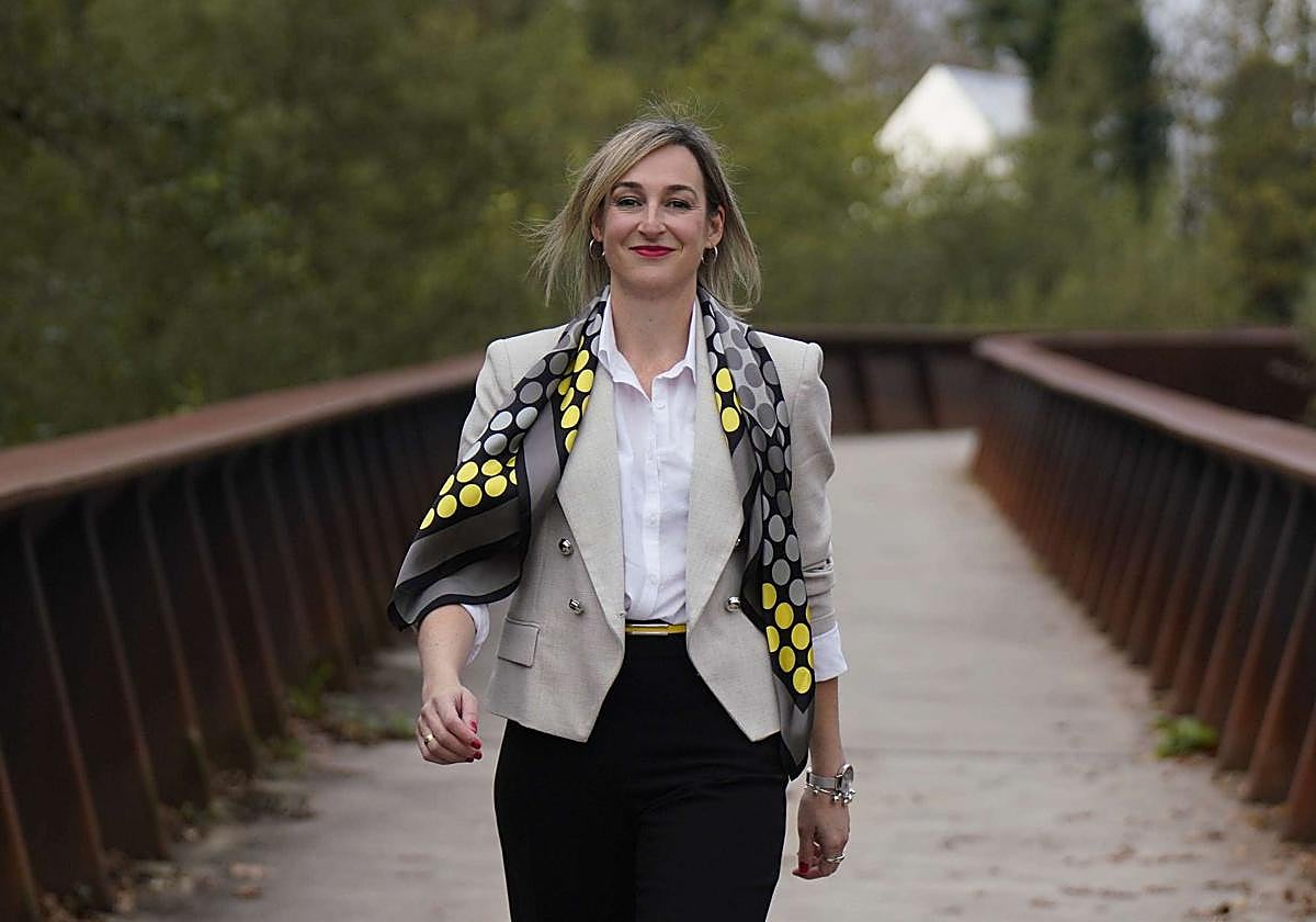 Maria Ubarretxena en la zona de Miramon, en Donostia.