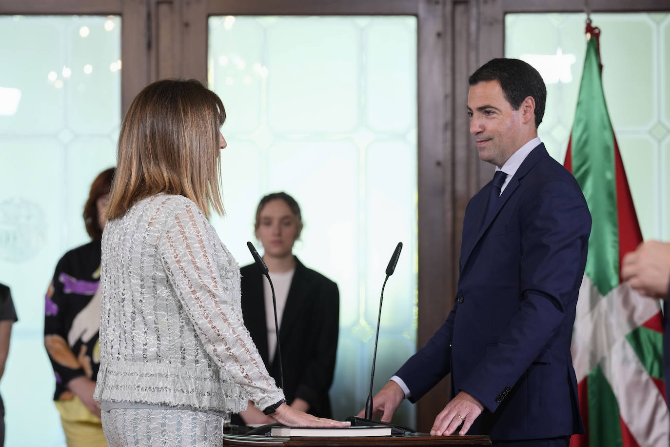 La nueva consejera de Alimentación, Desarrollo Rual y Pesca, Amaia Barredo