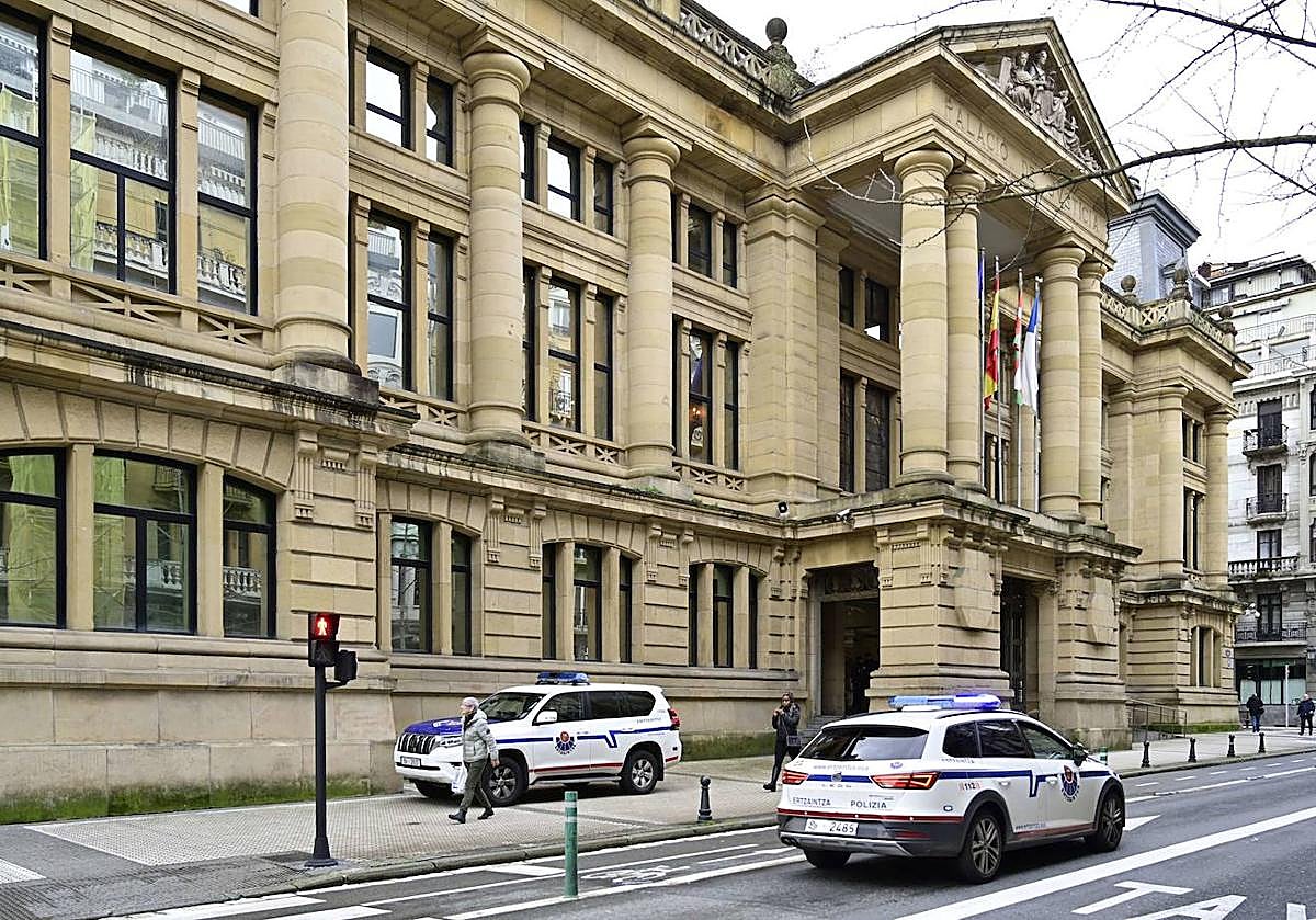 Audiencia de Gipuzkoa, donde se ha celebrado el juicio.